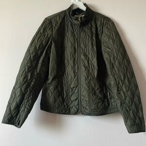 Banana Republic Vintage Bomber Quilted Jacket